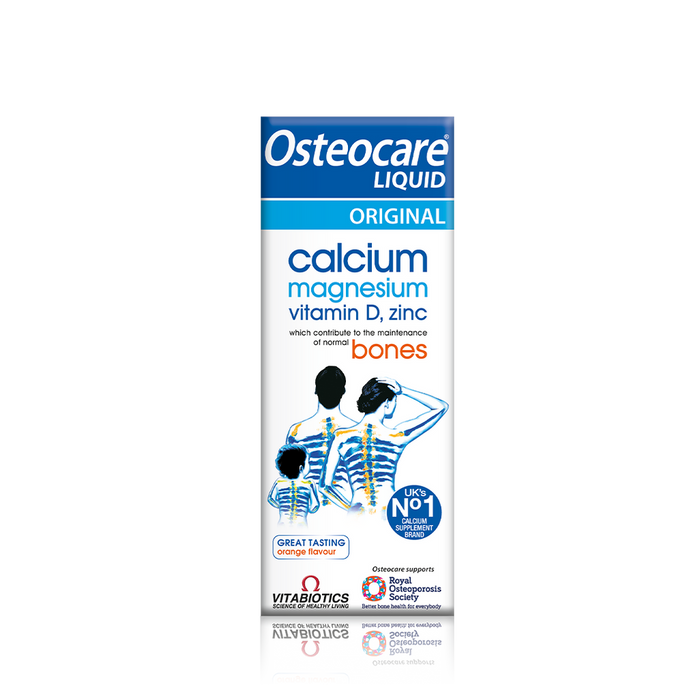 Vitabiotics Osteocare Liquid Calcium Magnesium Zinc Vitamin D3 200ml - Bone Care at MySupplementShop by Vitabiotics