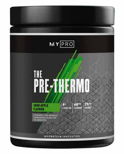 MyProtein THE Pre-Thermo 315g Sour Apple | Top Rated Supplements at MySupplementShop.co.uk