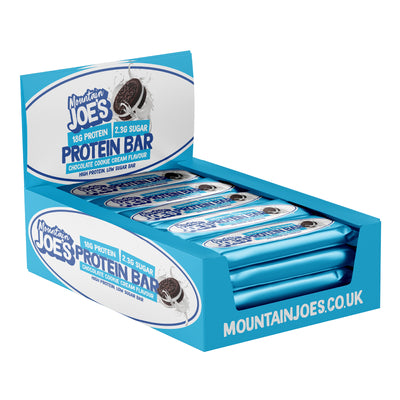 Mountain Joe's Protein Bar 12x55g Schokoladen-Keks-Creme