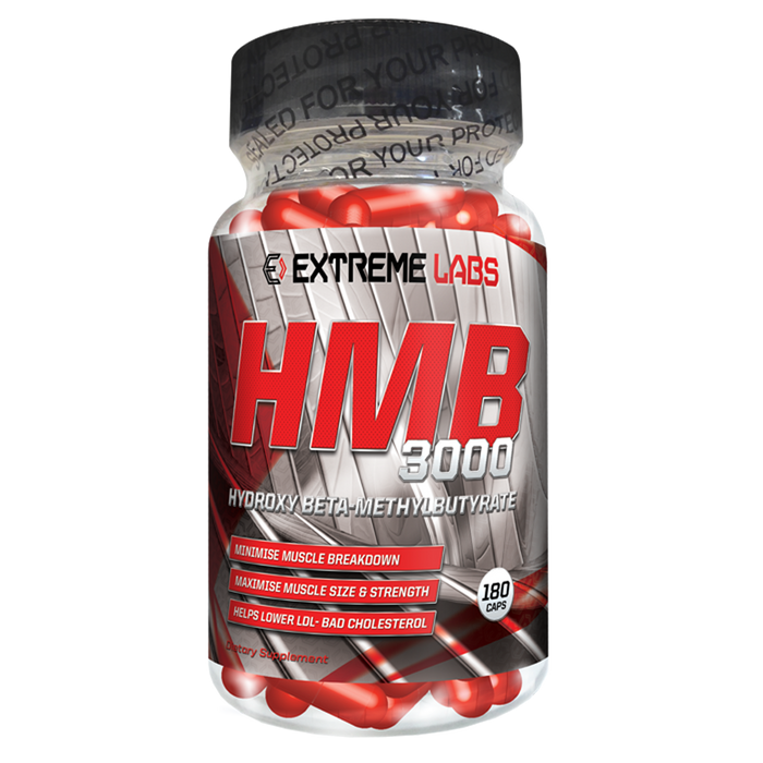 Extreme Labs HMB 3000 180 Capsules - Sports Nutrition at MySupplementShop by Extreme Labs