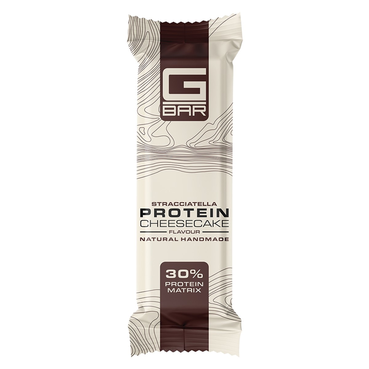 G-Bar Stracciatella Cheesecake 12x60g | Premium Protein Bars at MySupplementShop.co.uk