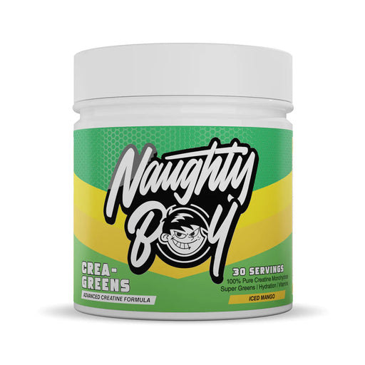 Naughty Boy Crea-Greens 270g Iced Mango | Top Rated Supplements at MySupplementShop.co.uk