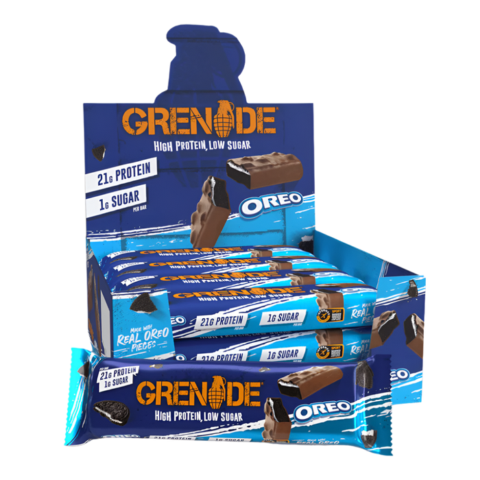 Grenade High Protein Low Sugar Bar 12 x 60g - Protein Bars at MySupplementShop by Grenade