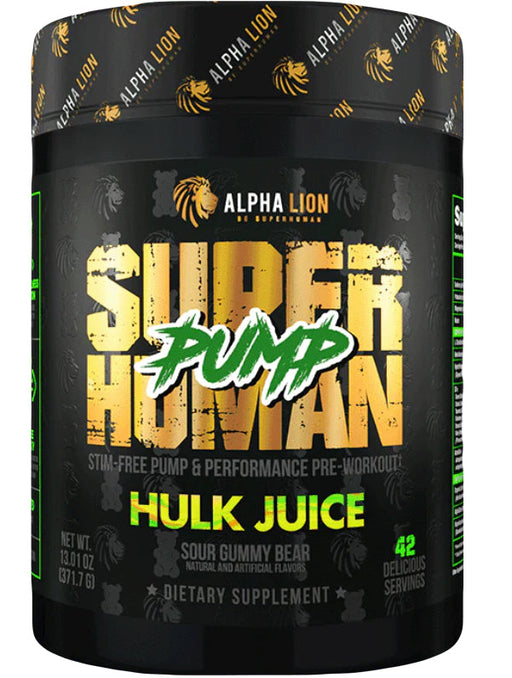 Alpha Lion SuperHuman Pump 367g - Hulk Juice - Sports Supplements at MySupplementShop by Alpha Lion