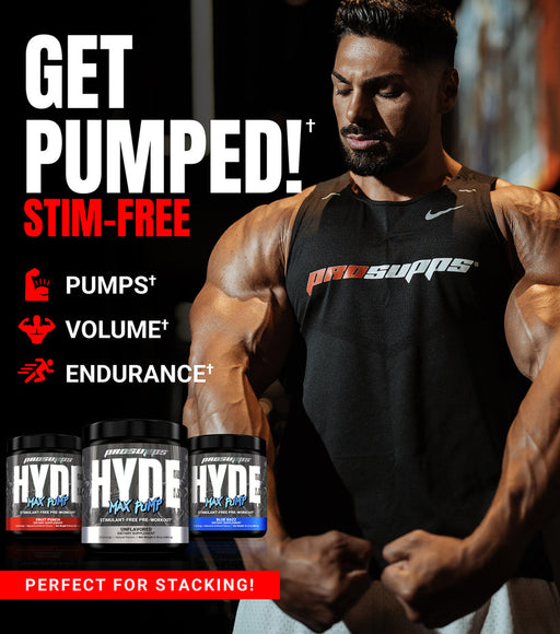 ProSupps Hyde Max Pump - Stim Free Pre-Workout 20 Serv