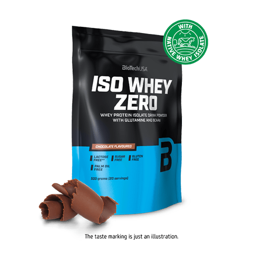 BioTechUSA Iso Whey Zero, Schokoladen-Toffee – 500 Gramm