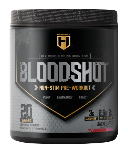 Hosstile Bloodshot NON STIM Pre Workout 20 Serv
