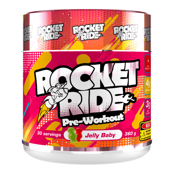 RocketRide 360g Jelly Baby | Top Rated Sports Supplements at MySupplementShop.co.uk