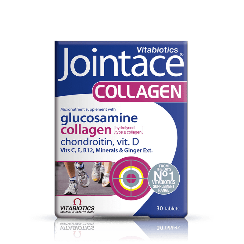 Vitabiotics Jointace Collagen Glucose And Chondroitin 30 Tablets - Joint Care at MySupplementShop by Vitabiotics