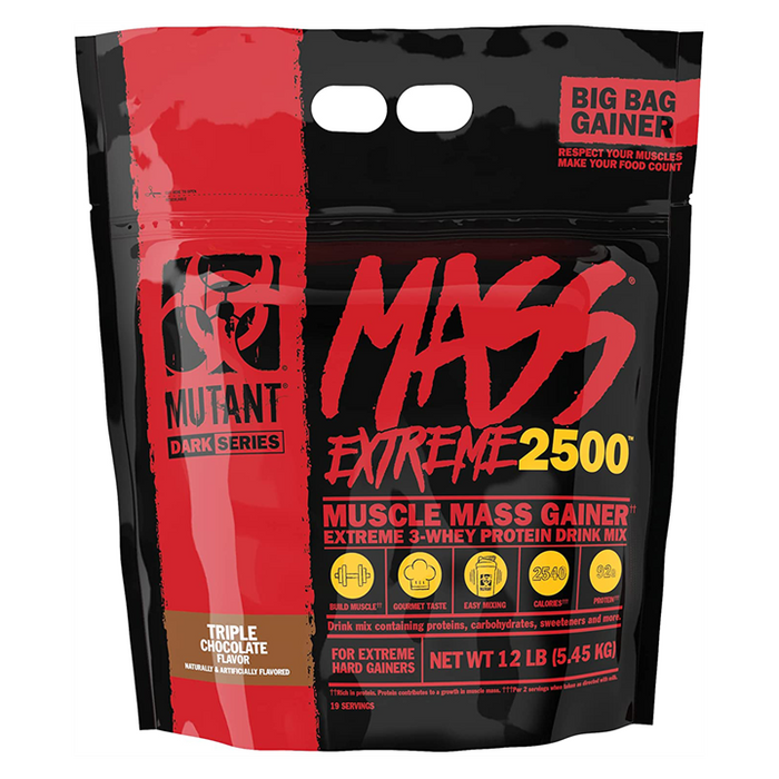 Mutant Mass Extreme 2500 5,45 kg Dreifachschokolade