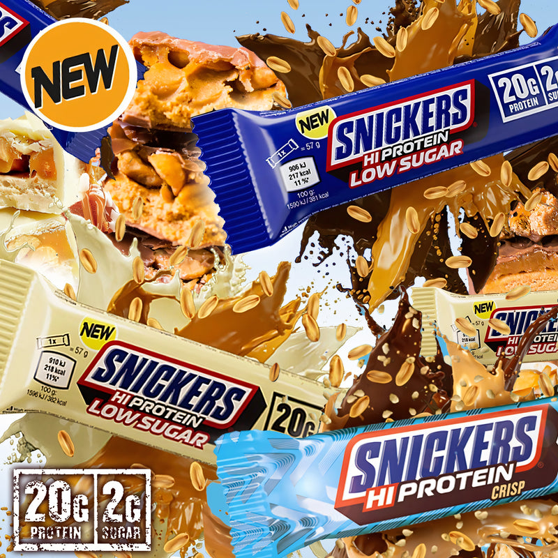 Snickers Hi-Protein Riegel 12 x 55g