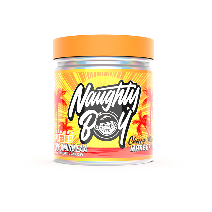 Naughty Boy Summer Vibes Amino EAA 345g Cherry Mango Margarita | Premium Amino Acids and BCAAs at MySupplementShop.co.uk