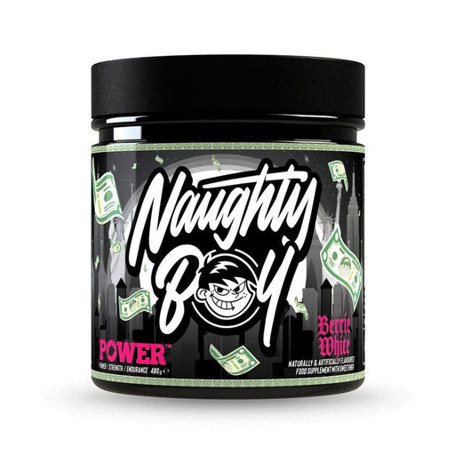 Naughty Boy Power 480g Berrie White | Top Rated Sports Supplements at MySupplementShop.co.uk