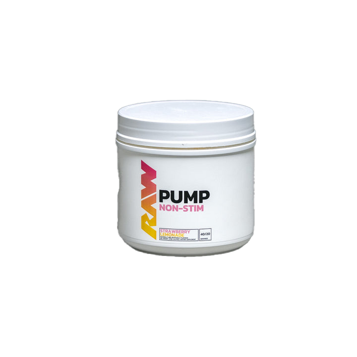 Raw Nutrition Pump Non-Stim, Strawberry Lemonade 480g