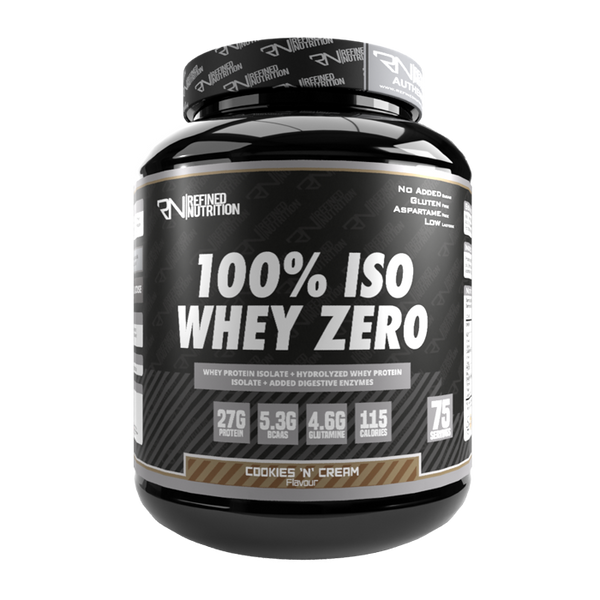 Refined Nutrition 100% Iso Whey Zero 2.27kg Cookies and Cream | Top Rated Sports & Nutrition at MySupplementShop.co.uk