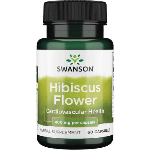 Swanson Hibiscus Flower, 400mg - 60 caps | Top Rated Sports Supplements at MySupplementShop.co.uk