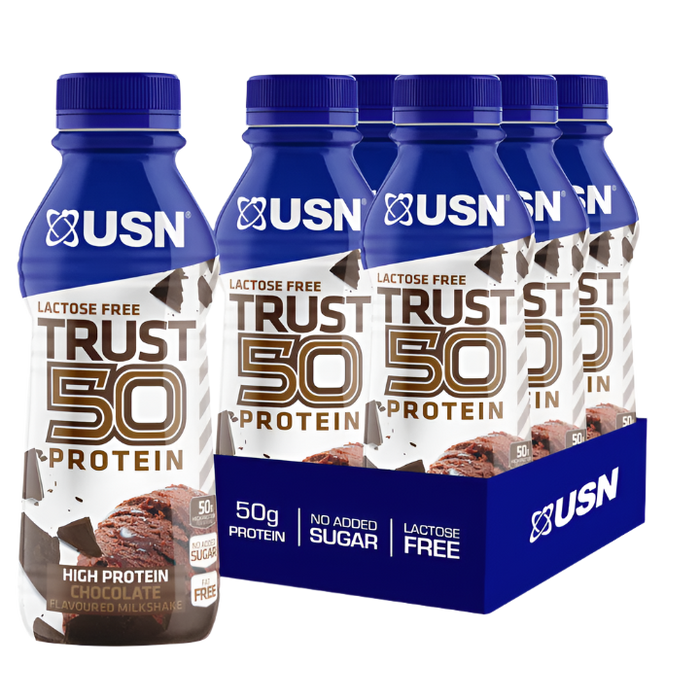 USN TRUST Protein 50 6x500ml Schokolade