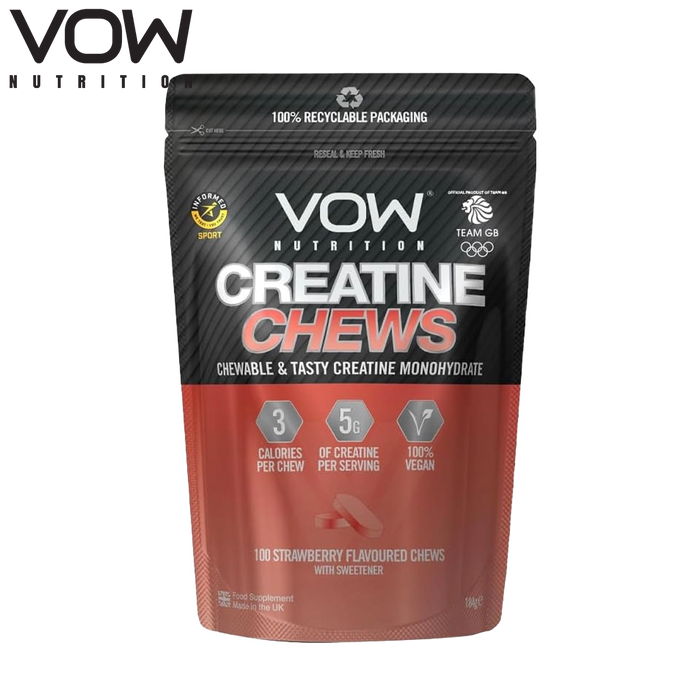 VOW Nutrition 100 x Kreatin-Kaubonbons