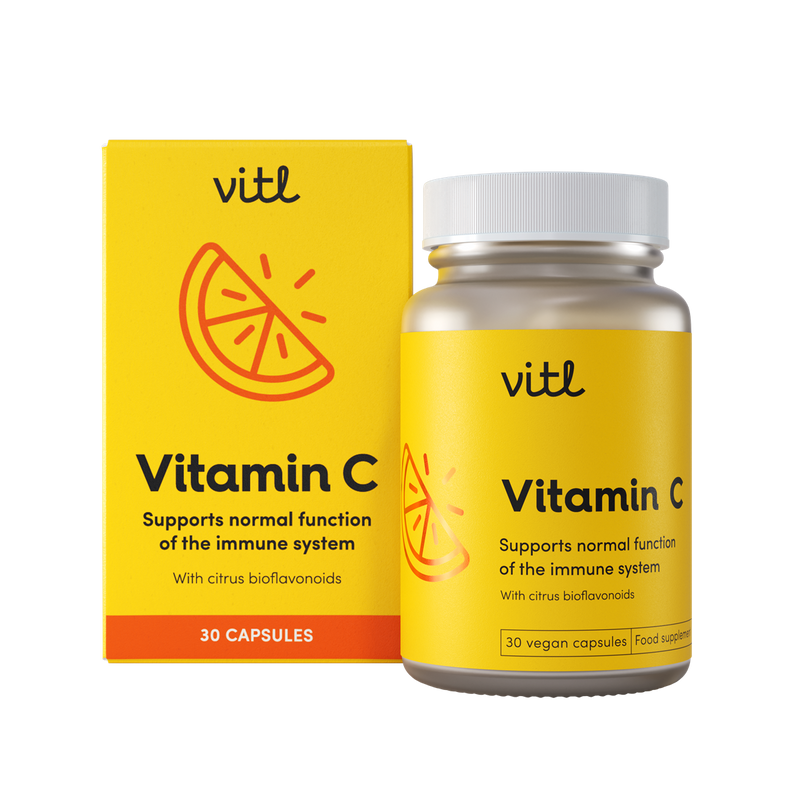 Vitl Vitamin C 115g | Premium Sports Supplements at MYSUPPLEMENTSHOP.co.uk