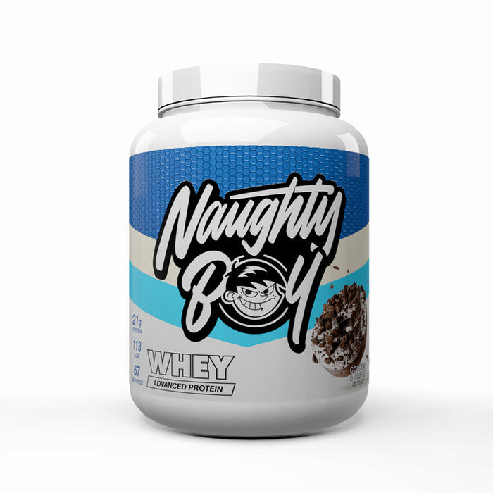 NaughtyBoy® Advanced Whey - High-Protein, Low-Fat Formula - 2010g (67 Servings)