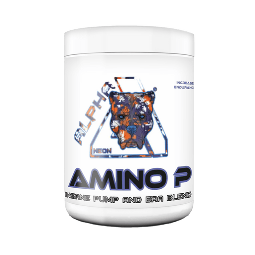 Alpha Neon Amino-P 30 Servings Blue Raspberry Best Value BCAA's / Intra Workouts at MYSUPPLEMENTSHOP.co.uk