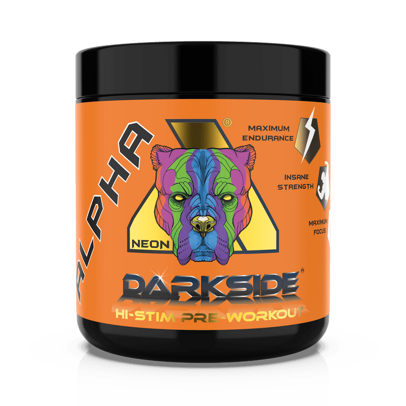 Alpha Neon Darkside 50 Servings Cotton Candy Best Value Pre Workout at MYSUPPLEMENTSHOP.co.uk