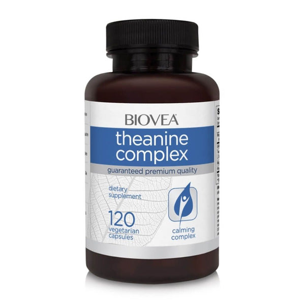 Biovea Theanine Complex 120 Vegetarian Capsules | Premium Supplements at MYSUPPLEMENTSHOP