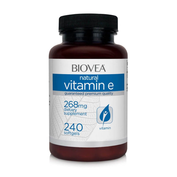 Biovea Vitamin E 267mg (400iu) 240 Softgels | Premium Supplements at MYSUPPLEMENTSHOP