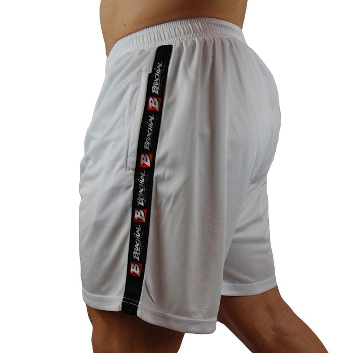 Brachial Mesh Shorts Feeling - White