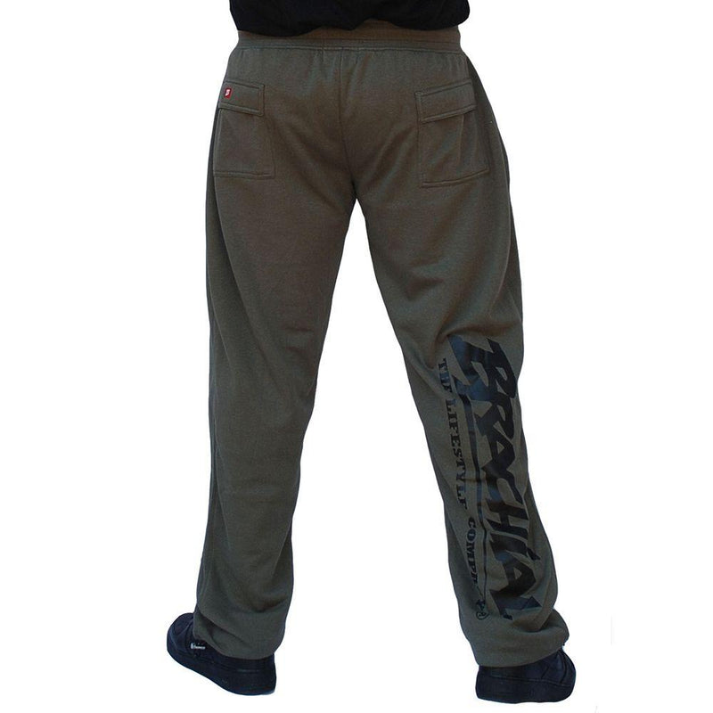 Brachial Tracksuit Trousers Lightweight - Military Green