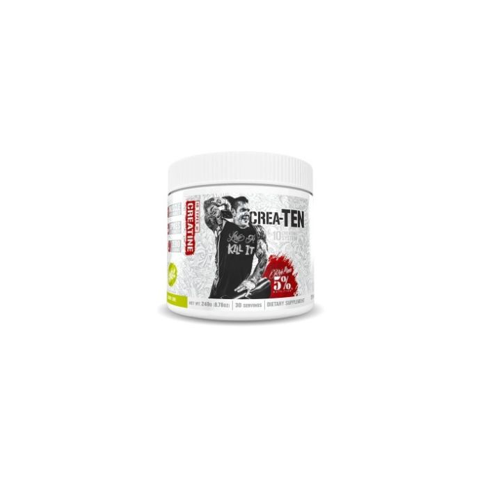 Rich Piana 5% Nutrition Crea-TEN 30 servings - Lemon Lime - Creatine at MySupplementShop by 5% Nutrition