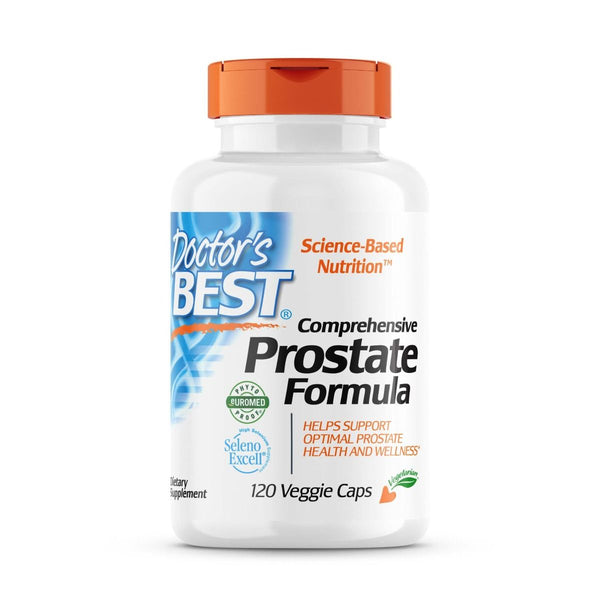 Doctor's Best Comprehensive Prostate Formula 120 Veggie Capsules - Health and Wellbeing at MySupplementShop by Doctor's Best