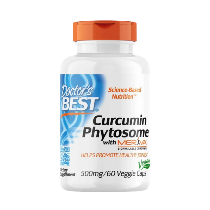 Doctor's Best Curcumin Phytosome with Meriva 500mg 60 Veggie Capsules