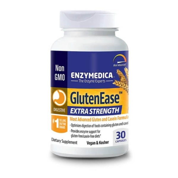 Enzymedica GlutenEase Extra Strength 30 Capsules Best Value Nutritional Supplement at MYSUPPLEMENTSHOP.co.uk