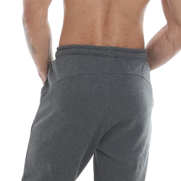 Gold's Gym Jog Pant with Embossed Print Charcoal Marl