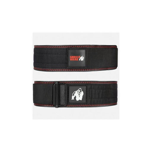 Gorilla Wear 4 Inch Premium Lifting Belt Black - S/M - Exercise Ball Accessories at MySupplementShop by GORILLA WEAR