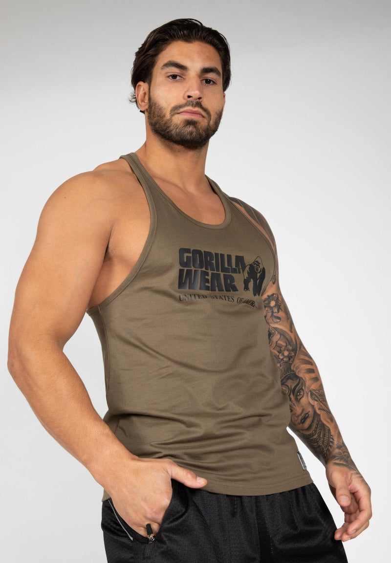 Gorilla Wear Classic Tank Top - Army Green