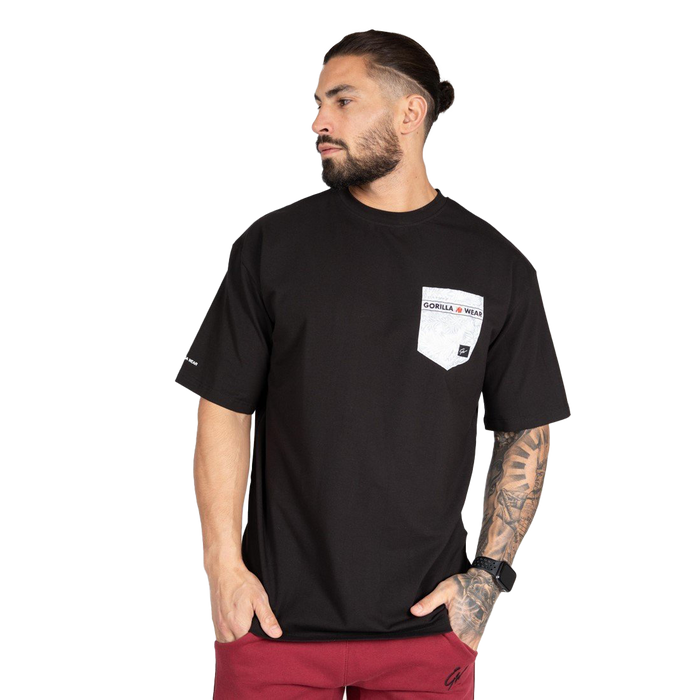 Gorilla Wear Dover Oversized T-Shirt - Black