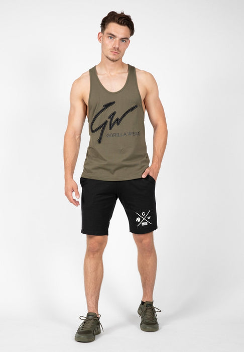 MySupplementShop "Tank Top" Gorilla Wear Evansville Tank Top - Army Green by Gorilla Wear