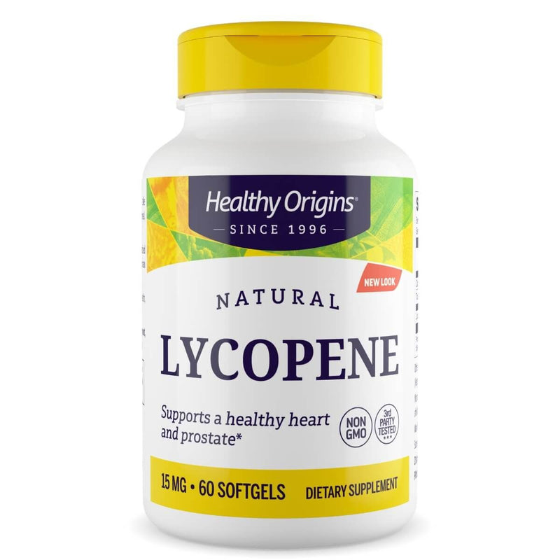 Healthy Origins Lycopene 15mg 60 Softgels - Bladder Health at MySupplementShop by Healthy Origins