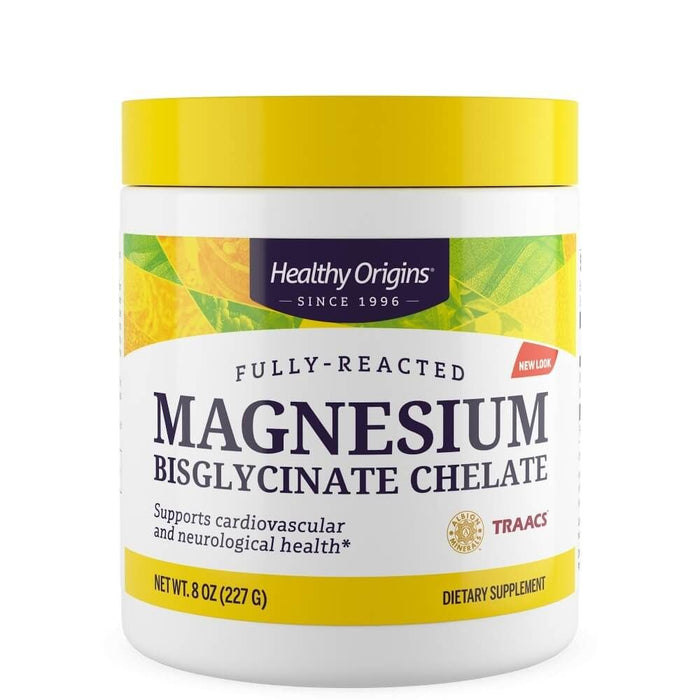 Healthy Origins Magnesium Bisglycinate Chelate 8oz (227g) - Brain & Memory at MySupplementShop by Healthy Origins