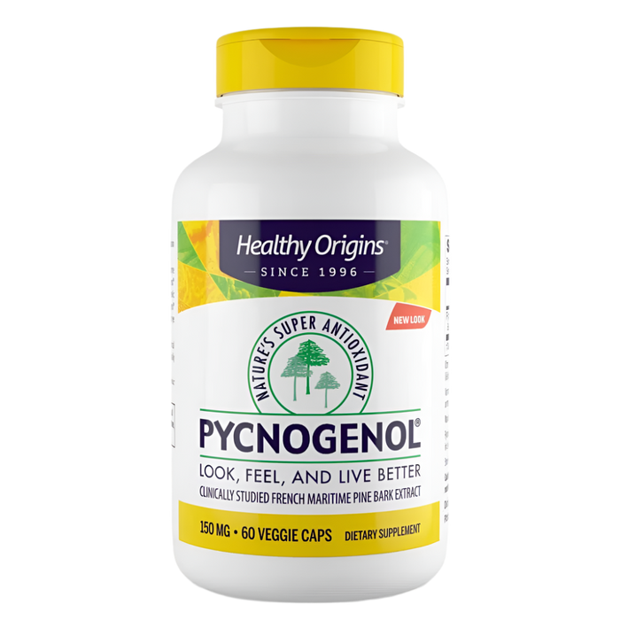 Healthy Origins Pycnogenol 150 mg 60 Veggie Capsules