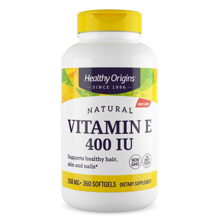 Healthy Origins Vitamin E 400iu 360 Softgels - Skin Care at MySupplementShop by Healthy Origins