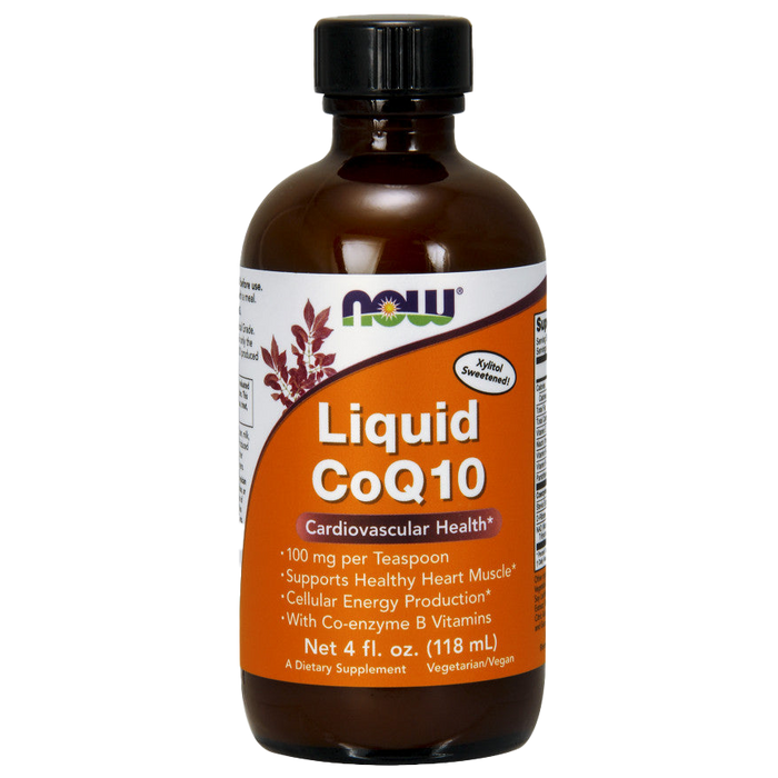 NOW Foods CoQ10-Flüssigkeit – 118 ml.