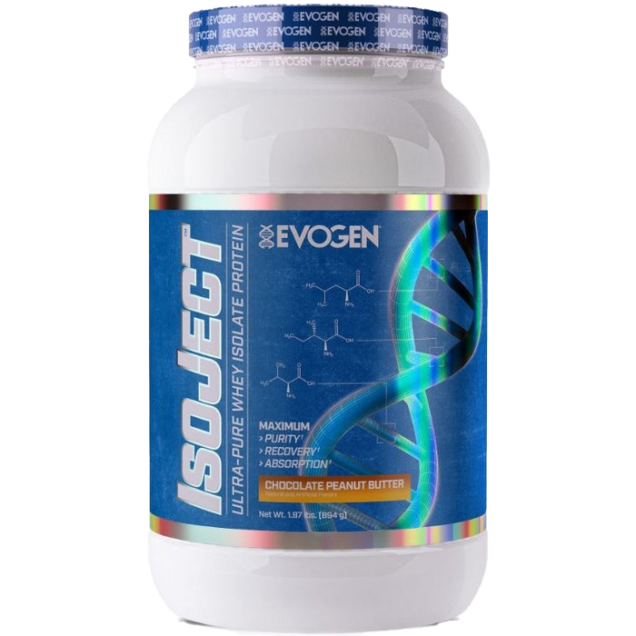 Evogen IsoJect, Schokoladen-Erdnussbutter – 896 Gramm