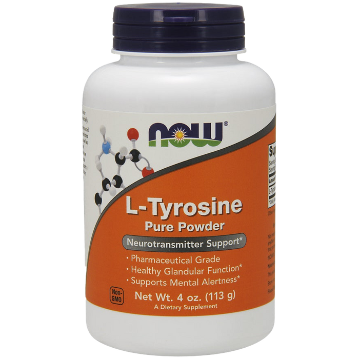 NOW Foods L-Tyrosine, Powder - 113g