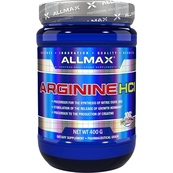 AllMax Nutrition Arginine HCl - 400 grams