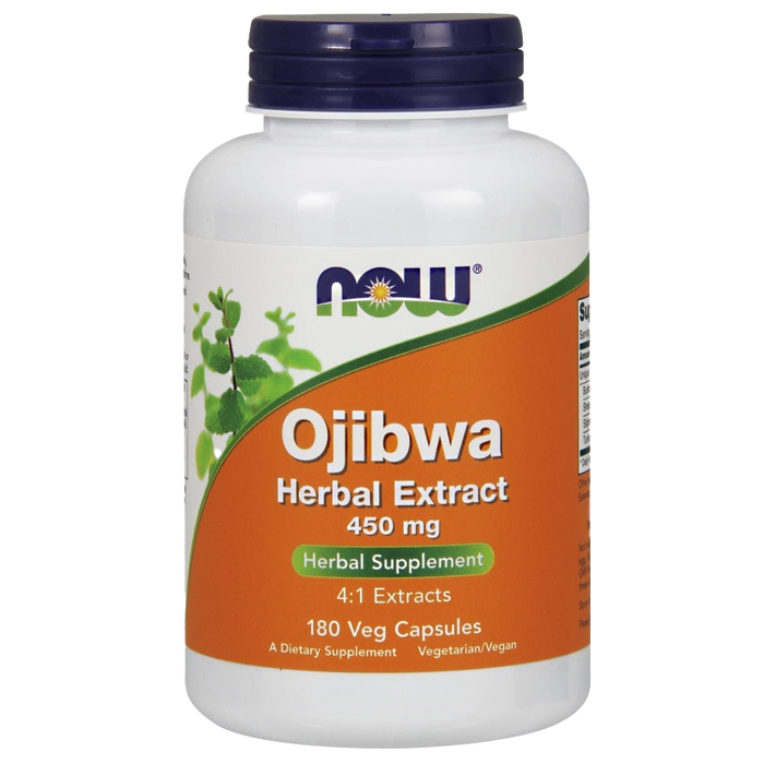 NOW Foods Ojibwa Herbal Extract, 450mg - 180 vcaps