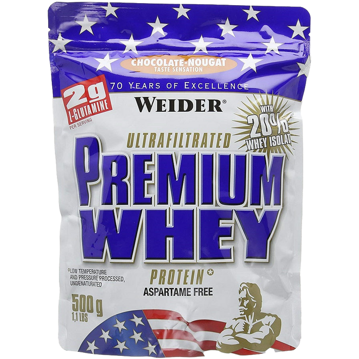 Weider Premium Whey, Vanilla-Caramel - 500 grams