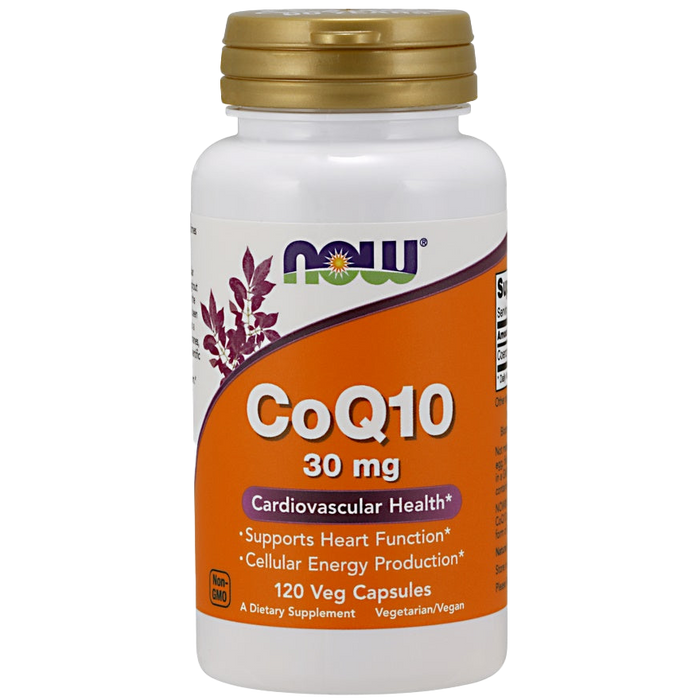 NOW Foods CoQ10, 30 mg – 120 Kapseln